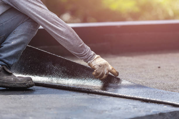 Professional Emergency Waterproofing technician working in Unicoi, TN